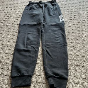 Adidas black joggers